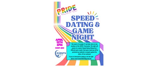 Pride Speed Dating and Game Night
