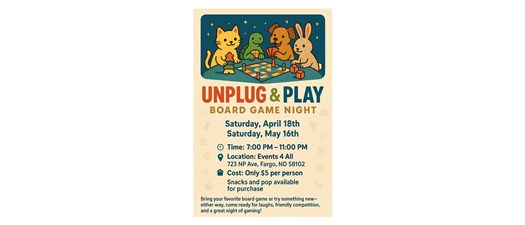 Unplug and Play Board Game Night