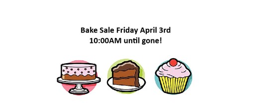 Easter Bake Sale