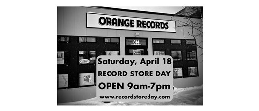 Record Store Day 2026 at Orange Records