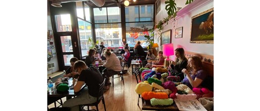 (A Special Birthday) Intro to Crochet @ Moonrise Cafe