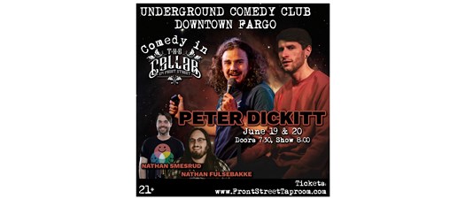 Comedy at the Cellar - Peter Dickitt