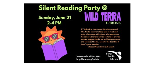 "Silent" Reading Party at Wild Terra