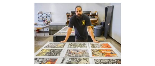 Visiting Artist Workshop: Low-tech Screen Print Techniques with Aaron S. Coleman