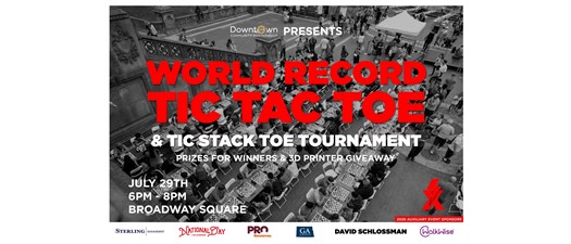 World Record Tic Tac Toe & Tic STACK Toe Tournament!