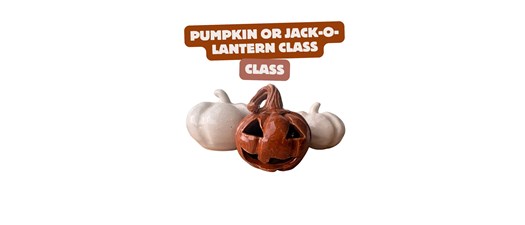 Clay Pumpkin or Jack-o-Lantern Class