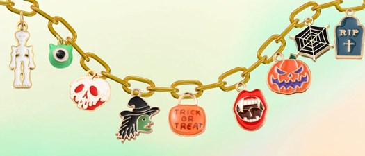 Halloween Charms with All That Glitters