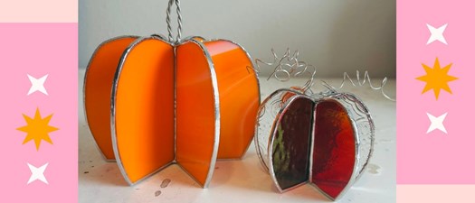 Stained Glass 3D Pumpkin Class