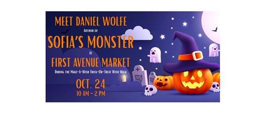 Meet Children's Author Daniel Wolfe at First Avenue Market!