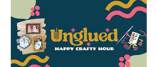 Unglued Happy Craft Hour: Cute Ghost Collage!
