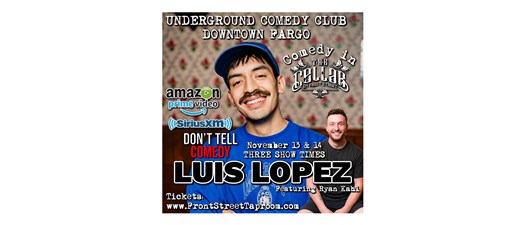 Comedy in the Cellar - Luis Lopez