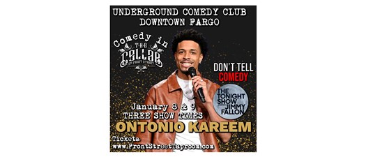Comedy in the Cellar - Ontonio Kareem