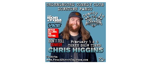 Comedy in the Cellar - Chris Higgins