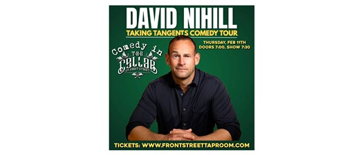 Comedy in the Cellar - David Nihill / Taking Tangents Tour