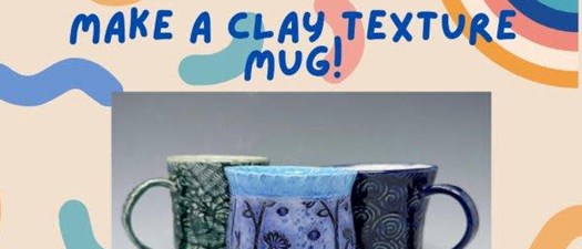 Crafting Class - Clay Texture Mug with Nancy Leier