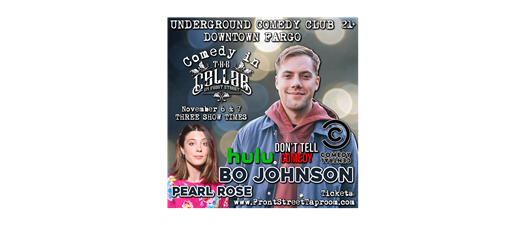 Comedy in the Cellar - Bo Johnson