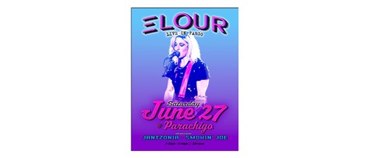 ELOUR (MN Femme Rock) Concert w/ Jantzonia and Smokin' Joe