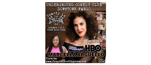Comedy in the Cellar - Marcella Arguello