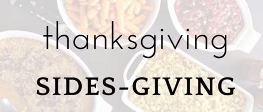 Cooking Class | Sides-Giving for the Thanksgiving Meal