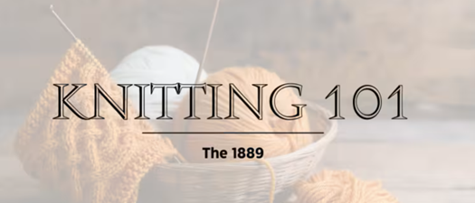 Knitting 101