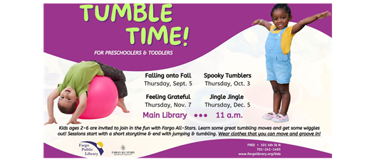 Toddler & Preschool Tumble Time