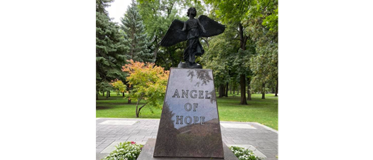 Angel of Hope Candle Lighting
