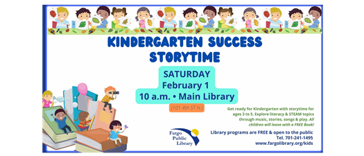 Kindergarten Success! Storytime Series