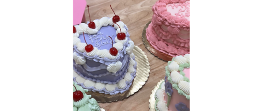 Cake Decorating with Heart Cakes
