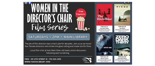 February Film Series: Women in the Director's Chair