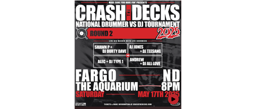 Crash the Decks: National Drummer vs DJ Tournament 2025 | Round 2