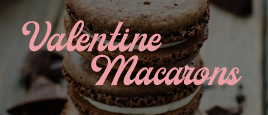 Valentine Macarons