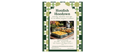 Hotdish Hoedown at the Sons of Norway