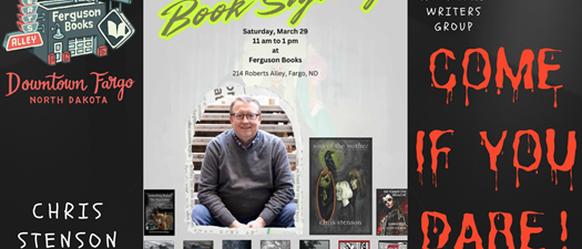 Chris Stenson w/ Moorhead Writing Group Book Signing