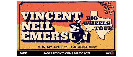 Vincent Neil Emerson: Big Wheels Tour