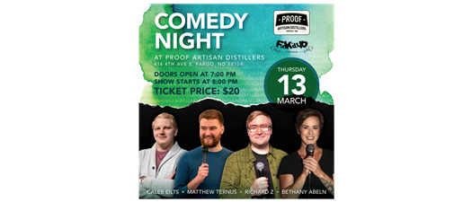 Comedy Night @ Proof Distillery