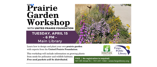 Prairie Garden Workshop with United Prairie Foundation