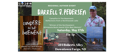 Darrell Pedersen Author Event: Campfire in the Basement