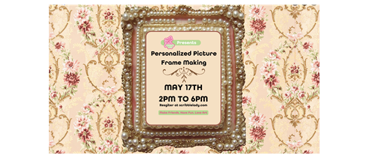Personalized Picture Frame Class!