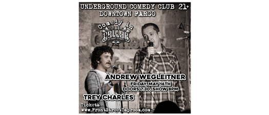 Comedy in the Cellar - ANDREW WEGLEITNER