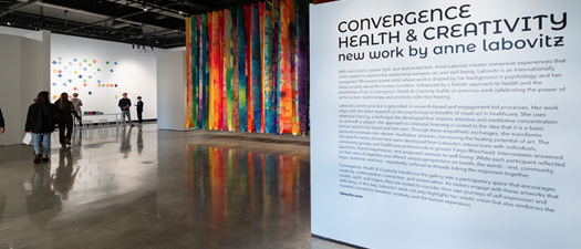 Exhibition Tour: Convergence: Health & Creativity