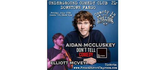 Comedy in the Cellar - Aidan McCluskey