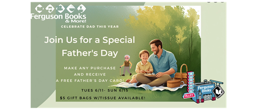 Father's Day for the BOOKS!