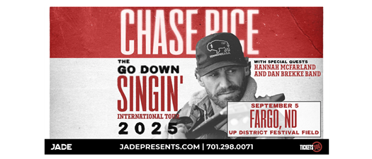 Chase Rice: Go Down Singin' International Tour