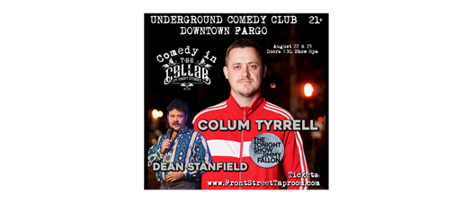 Comedy in the Cellar - COLUM TYRRELL