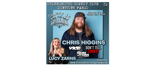 Comedy in the Cellar - Chris Higgins