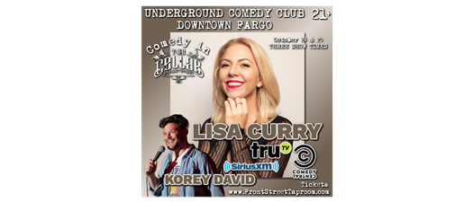 Comedy in the Cellar - Lisa Curry