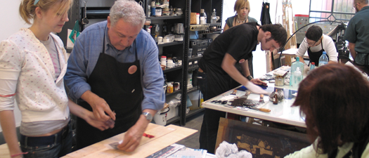 Reduction Woodcut Workshop w/ Rimer Cardillo