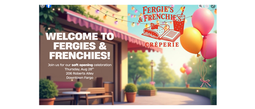Soft Opening: Fergie’s & Frenchie’s Crêperie