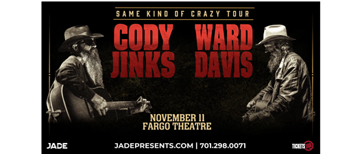 A Night with Cody Jinks & Ward Davis: Same Kind of Crazy Acoustic Tour