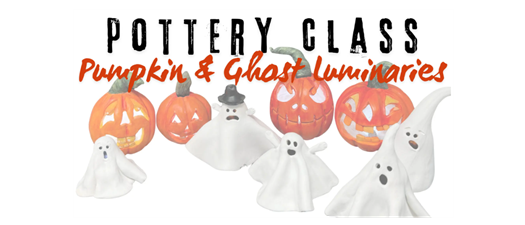 Pottery Class | Halloween Clay Luminaries